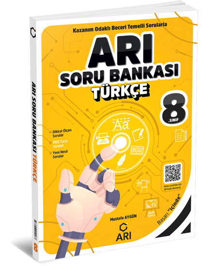 8. Sınıf Türkçe Soru Bankası Arı Yayınları