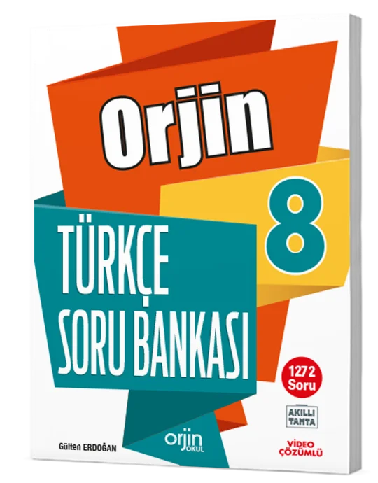 8. Sınıf Türkçe Soru Bankası Orjin Yayınları