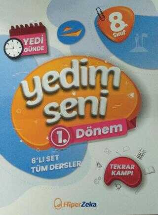 8. Sınıf Yedim Seni Birinci Dönem Tekrar Kampı Hiper Zeka Yayınları