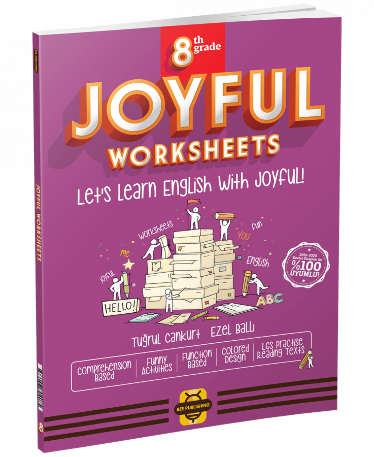 8.Sınıf Joyful Worksheets Bee Publishing Yayınları