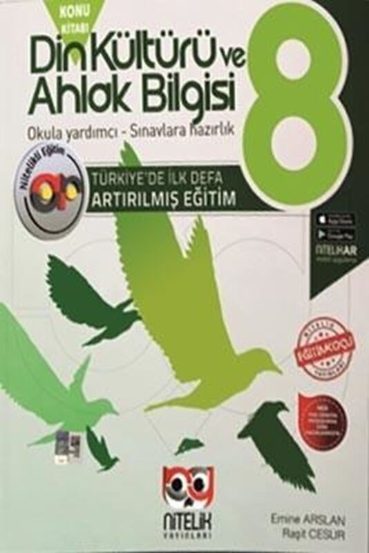 8.Sınıf Artırılmış Din Kültürü Konu Anlatımlı  Nitelik Yayınları