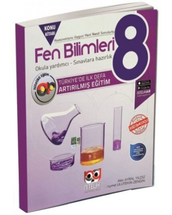 8.Sınıf Artırılmış Fen Bilimleri Konu Anlatımlı  Nitelik Yayınları