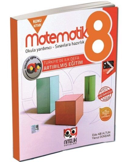 8.Sınıf Artırılmış Matematik Konu Anlatımlı  Nitelik Yayınları