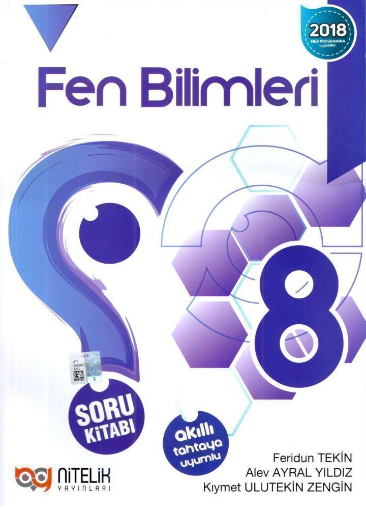 8.Sınıf Fen Bilimleri Soru Bankası  Nitelik Yayınları
