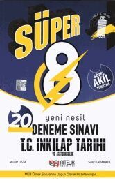8.Sınıf Yeni Nesil Süper Matematik Tamamı Çözümlü Deneme Nitelik Yayınları