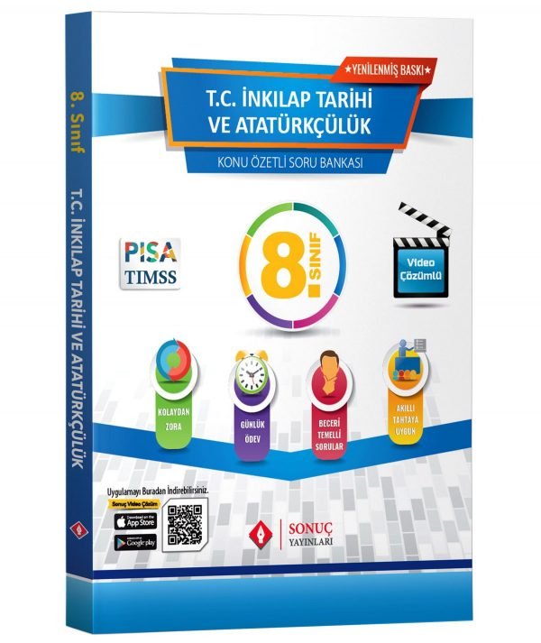 8.sınıf T.c. İnkılap Tarihi Ve Atatürkçülük Modüler Set Sonuç Yayınları
