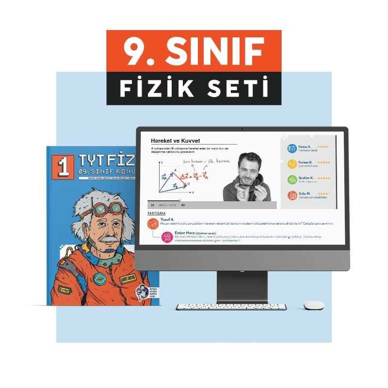 9. Sınıf Fizik Seti Ertan Sinan Şahin Yayınları