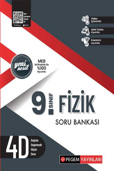 9. Sınıf Fizik Soru Bankası Pegem Akademi Yayınları