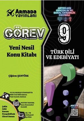 9. Sınıf Görev Türk Dili ve Edebiyatı Yeni Nesil Konu Kitabı Armada Yayınları