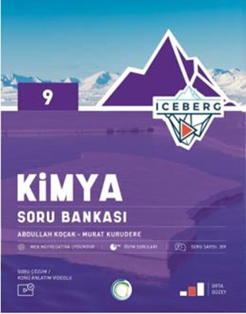 9. Sınıf Kimya Iceberg Soru Bankası Okyanus Yayınları
