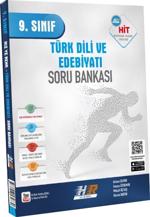 9. Sınıf Türk Dili ve Edebiyatı HİT Soru Bankası Hız ve Renk  Yayınları 9. Sınıf Türk Dili ve Edebiyatı HİT Soru Bankası Hız ve Renk  Yayınları