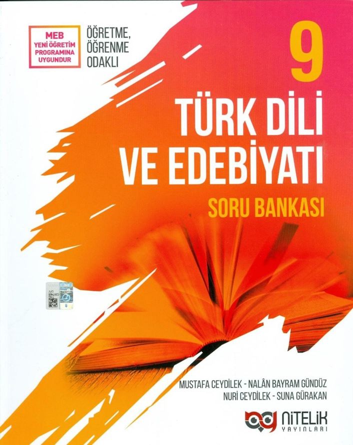 9.Sınıf Türk Dili Ve Edebiyatı Soru Kitabı Nitelik Yayınları
