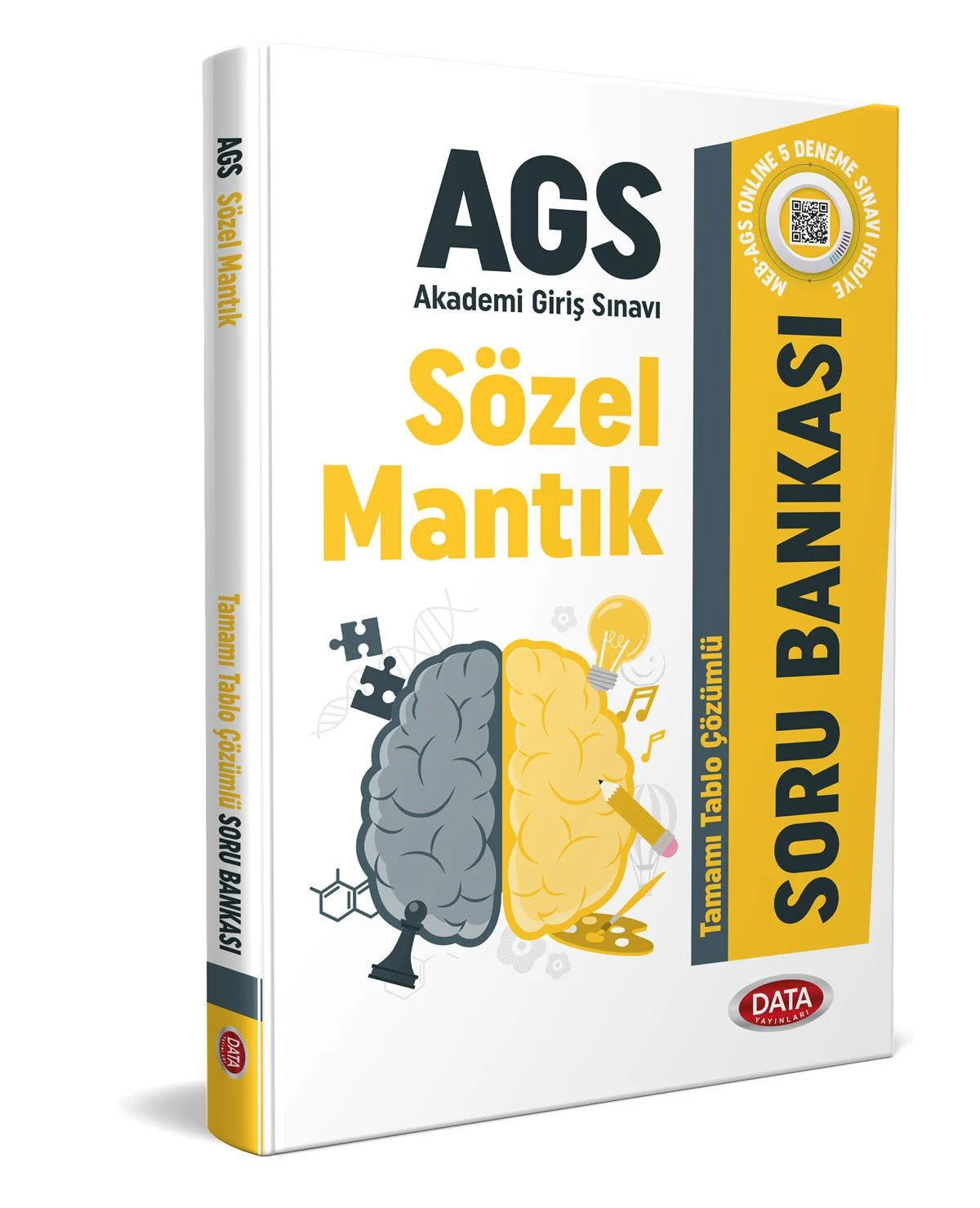 AGS Sözel Mantık Tamamı Tablo Çözümlü Soru Bankası Data Yayınları