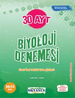 AYT 30 Biyoloji Denemesi Okyanus Yayınları