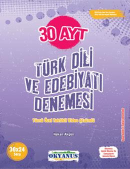 AYT Türk Dili ve Edebiyatı 30 Denemesi Okyanus Yayınları