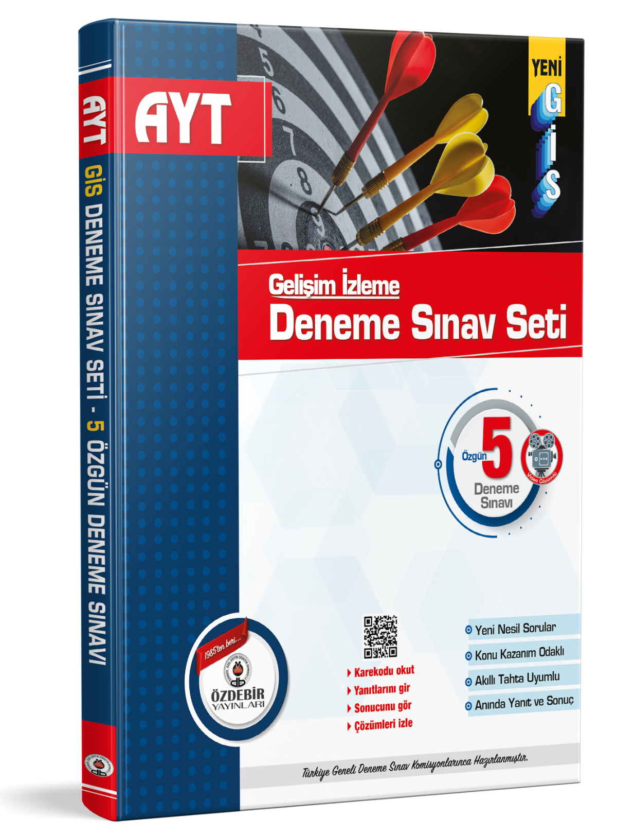 AYT 5 Li Gelişim İzleme Deneme Sınav Seti Özdebir Yayınları AYT 5 Li Gelişim İzleme Deneme Sınav Seti Özdebir Yayınları