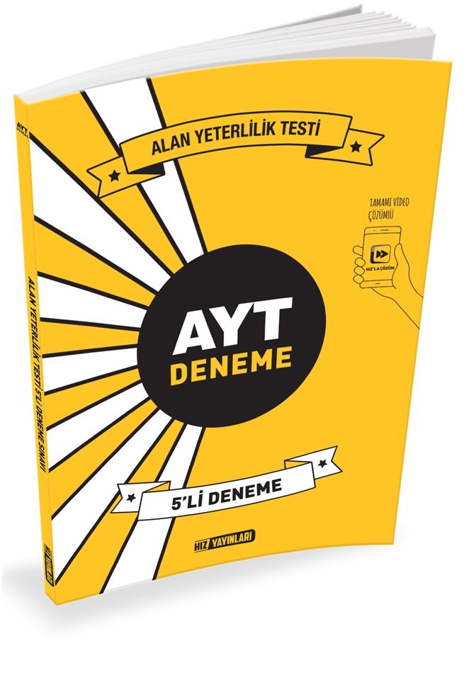 AYT 5 li Deneme Hız Yayınları
