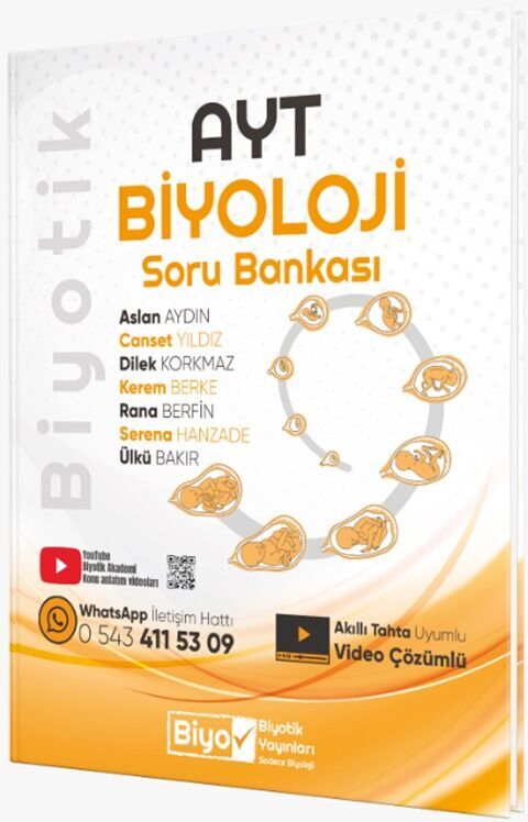 AYT Biyoloji Soru Bankası Biyotik Yayınları AYT Biyoloji Soru Bankası Biyotik Yayınları
