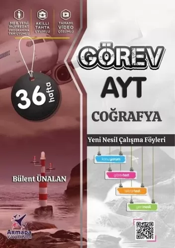 AYT Coğrafya Görev Çalışma Föyleri Armada Yayınları