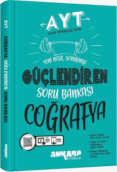 AYT Coğrafya Güçlendiren Soru Bankası Ankara Yayıncılık AYT Coğrafya Güçlendiren Soru Bankası Ankara Yayıncılık
