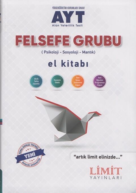 AYT Felsefe Grubu El Kitabı Limit Yayınları