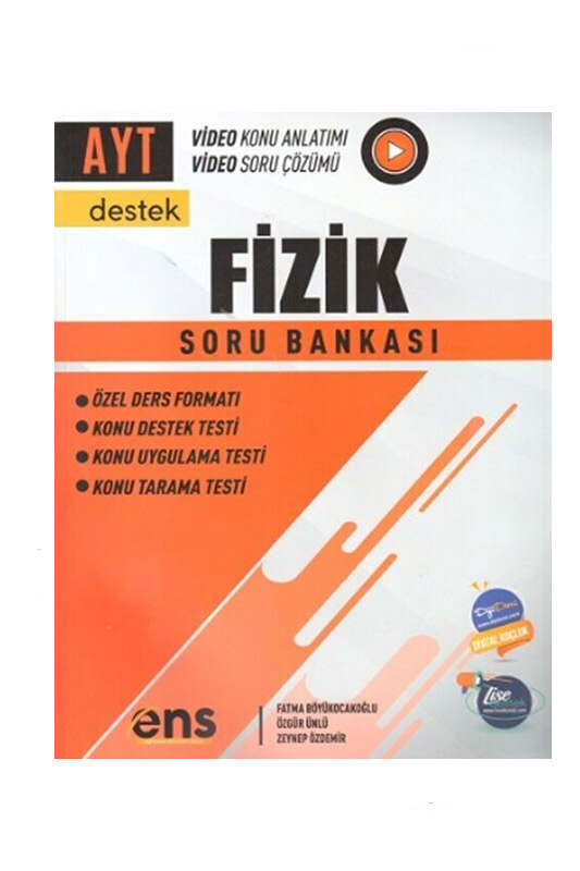 AYT Fizik Destek Soru Bankası ENS Yayınları