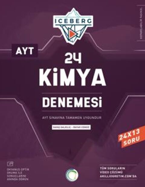 AYT Kimya 24 İceberg Denemesi Okyanus Yayınları