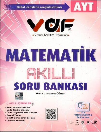 AYT Matematik Akıllı Soru Bankası Vaf Yayınları