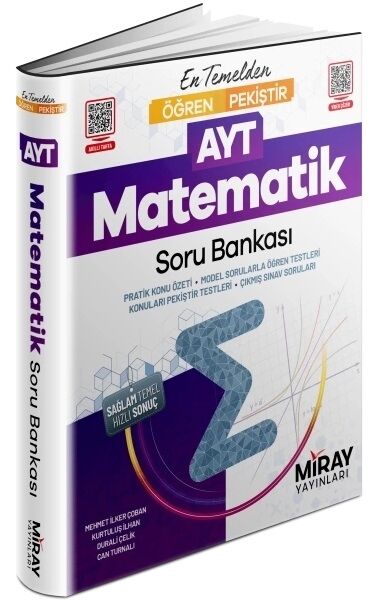 AYT Matematik Konu Özetli Soru Bankası Öğren Pekiştir Miray Yayınları
