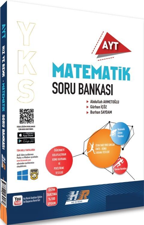 AYT Matematik Soru Bankası Hız ve Renk Yayınları