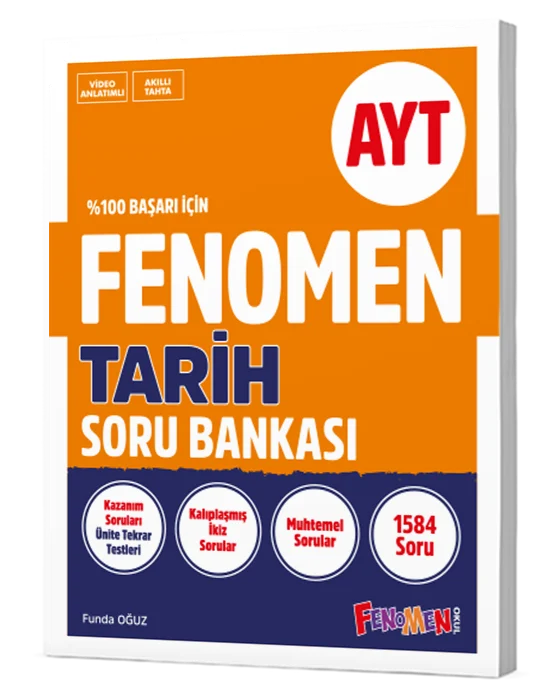 AYT Tarih Soru Bankası Fenomen Yayınları AYT Tarih Soru Bankası Fenomen Yayınları