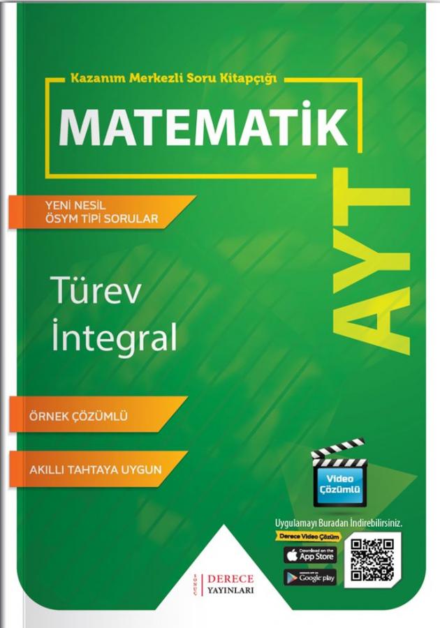 AYT Türev İntegral Derece Yayınları