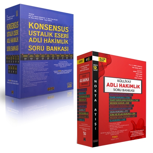 Adli Hakimlik Son Sistem Soru Bankası Seti 2023 Savaş Yayınları