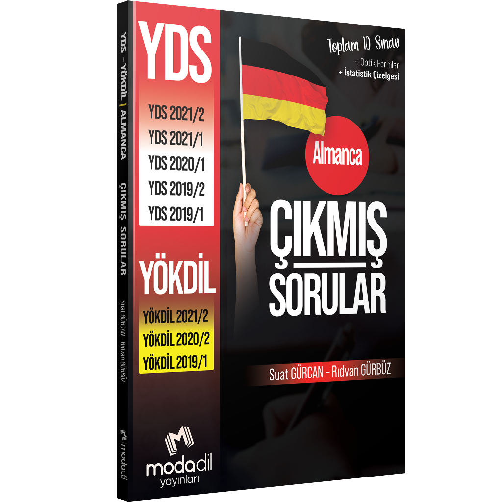 Almanca YDS -YökDİL Çıkmış Sorular Modadil Yayınları