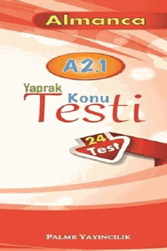 Almanca Yaprak Test A 2.1 Palme Yayınları