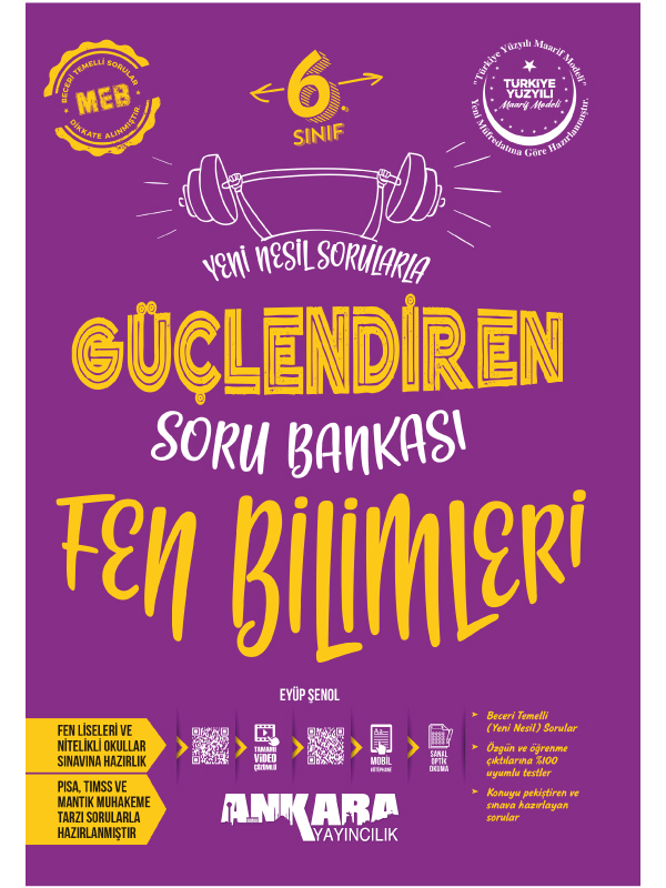 Ankara 6. Sınıf Fen Bilimleri Güçlendiren Soru Bankası Ankara Yayıncılık Ankara 6. Sınıf Fen Bilimleri Güçlendiren Soru Bankası Ankara Yayıncılık