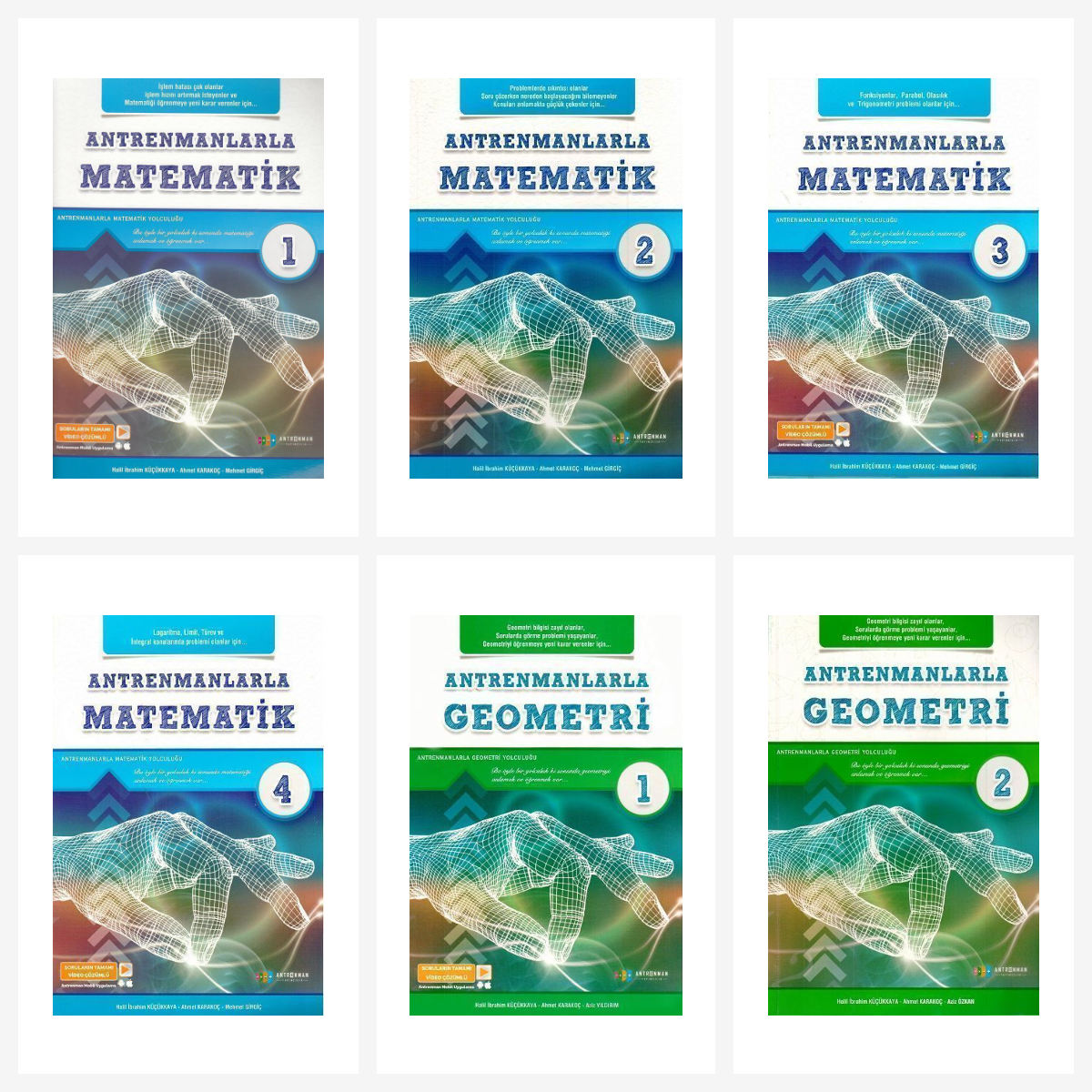 Antrenmanlarla Matematik ve Geometri Seti 6 Kitap Antrenman Yayıncılık Antrenmanlarla Matematik ve Geometri Seti 6 Kitap Antrenman Yayıncılık