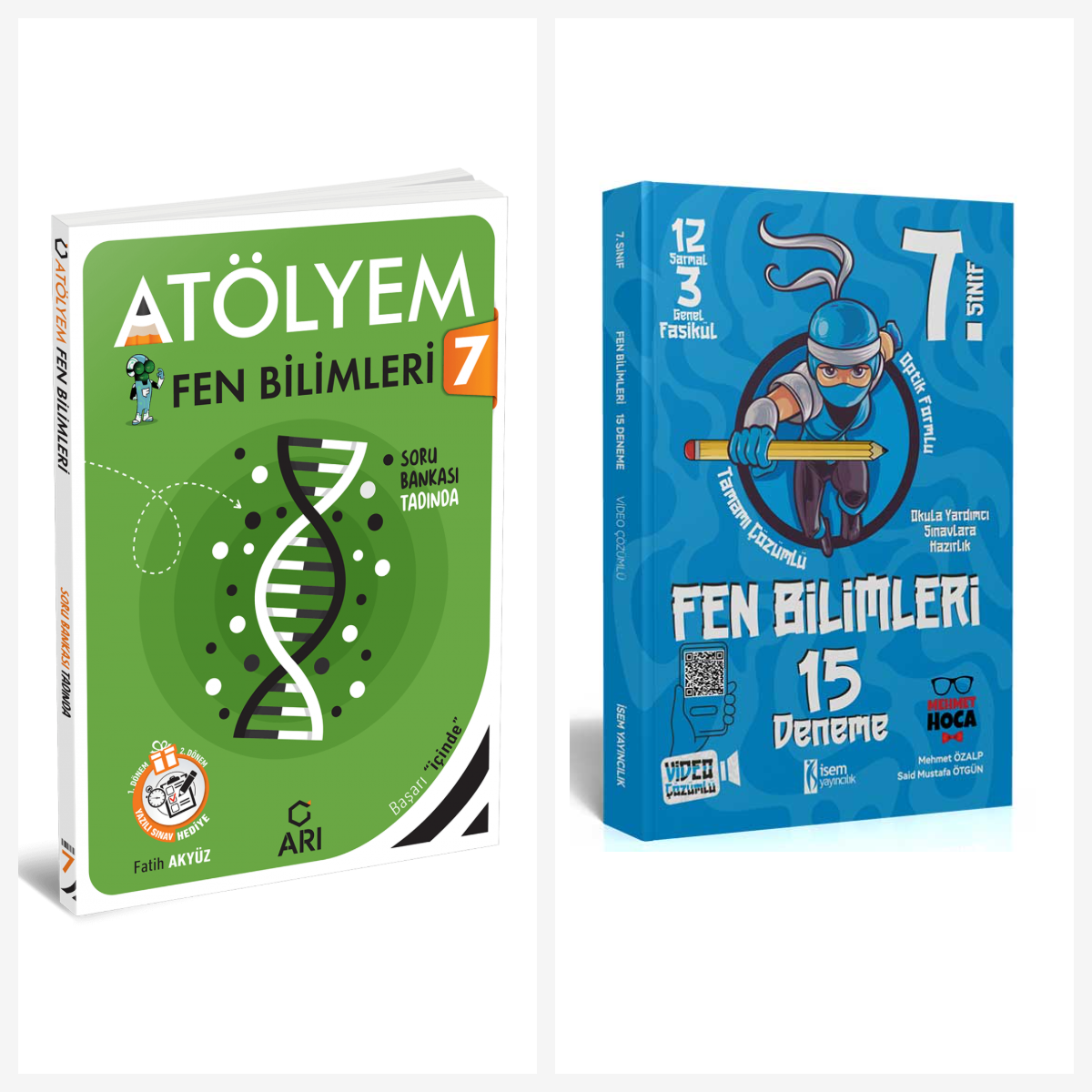 Arı 7. Sınıf Atölyem Fen Bilimleri + 15 Deneme Seti Arı ve İsem Yayınları Arı 7. Sınıf Atölyem Fen Bilimleri + 15 Deneme Seti Arı ve İsem Yayınları