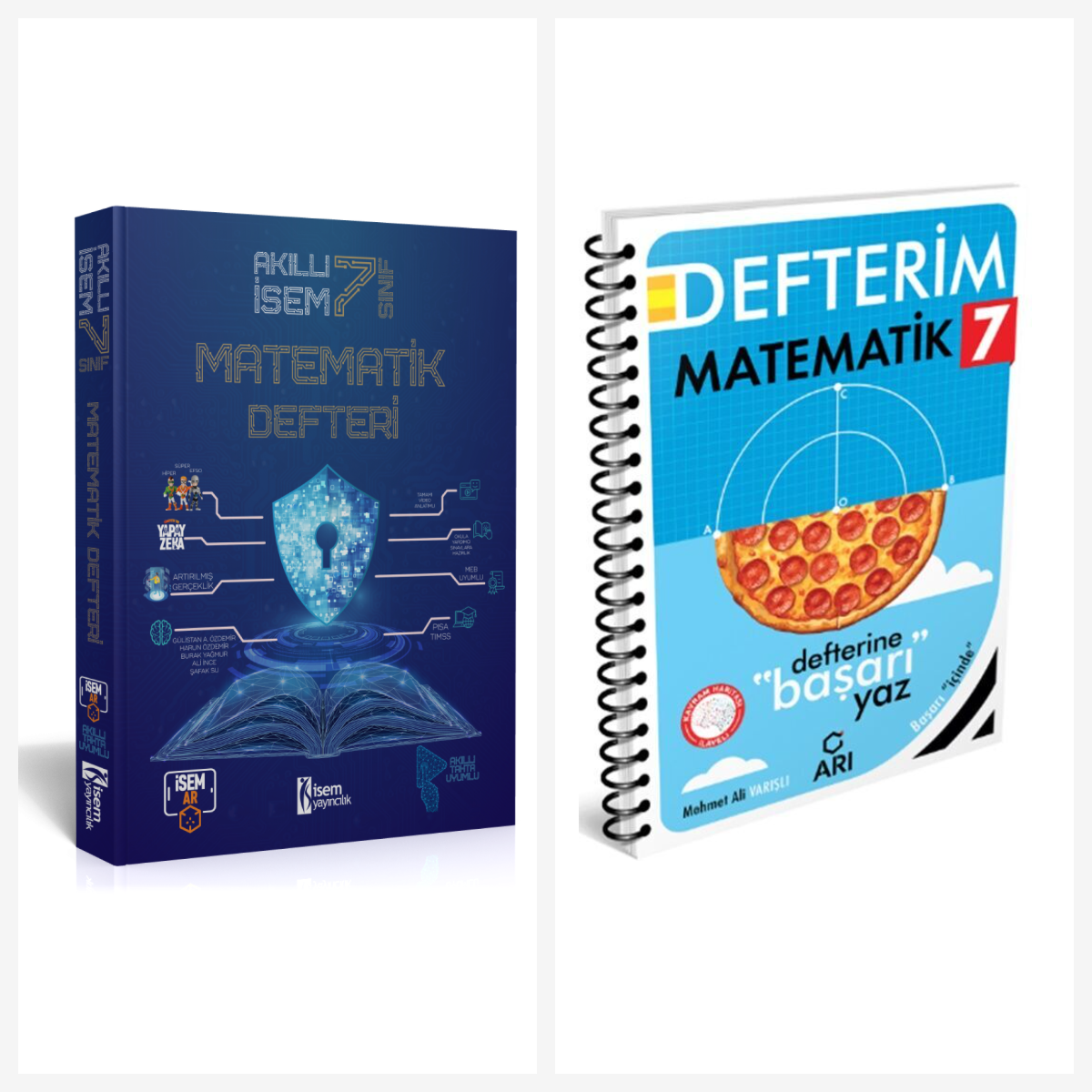 Arı 7. Sınıf Matematik Akıllı Defter Seti 2 Kitap İsem ve Arı Yayınları Arı 7. Sınıf Matematik Akıllı Defter Seti 2 Kitap İsem ve Arı Yayınları