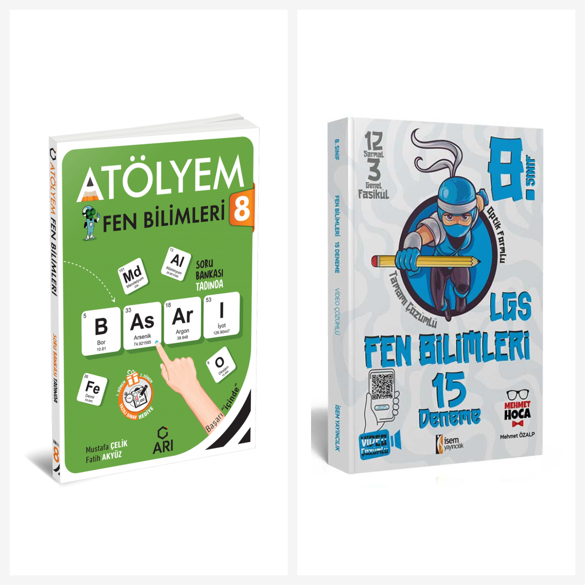 Arı 8 Sınıf Fenito Fen Bilimleri Atölyem + 15 Deneme Seti Arı ve İsem Yayınları