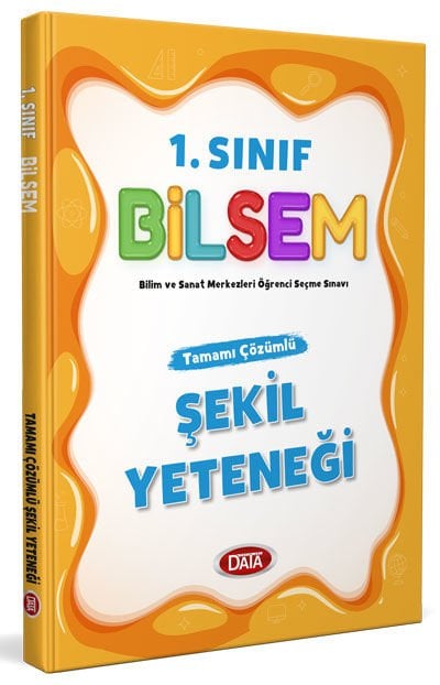 BİLSEM 1. Sınıf Tamamı Çözümlü Şekil Yeteneği Yeni Tarz Data Yayınları