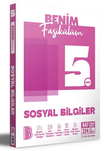 Benim Hocam 5. Sınıf Sosyal Bilgiler Benim Fasikülüm Benim Hocam Yayınları Benim Hocam 5. Sınıf Sosyal Bilgiler Benim Fasikülüm Benim Hocam Yayınları