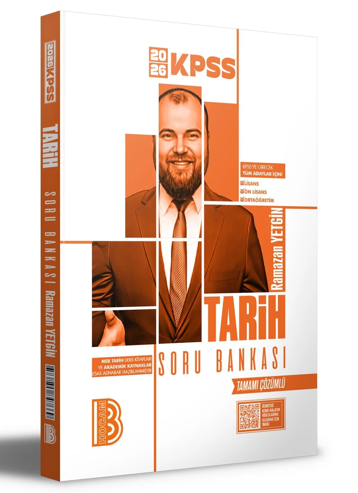 Benim Hocam 2026 KPSS Tarih Tamamı Çözümlü Soru Bankası Benim Hocam Yayınları