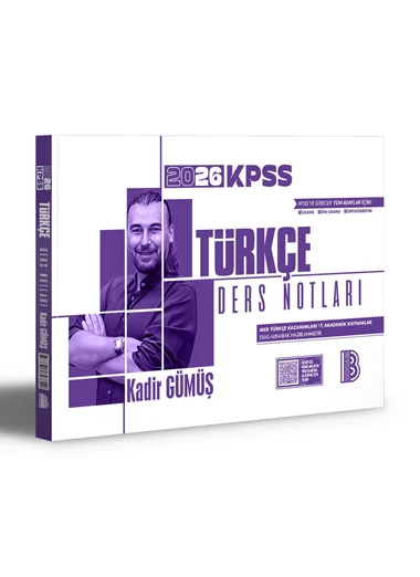 Benim Hocam 2026 KPSS Türkçe Ders Notları Benim Hocam Yayınları