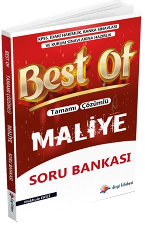Best Of Tamamı Çözümlü Maliye Soru Bankası Dizgi Kitap Yayınları