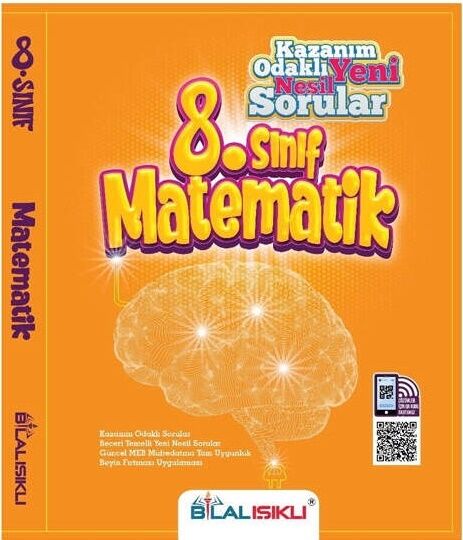 Bilal Işıklı 8. Sınıf Matematik Kazanım Odaklı Soru Bankası Bilal Işıklı Yayınları