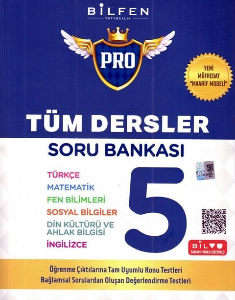 Bilfen 5. Sınıf Tüm Dersler Pro Soru Bankası Bilfen Yayıncılık