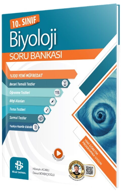 Bilgi Sarmal 10. Sınıf Biyoloji Soru Bankası Bilgi Sarmal Yayınları Bilgi Sarmal 10. Sınıf Biyoloji Soru Bankası Bilgi Sarmal Yayınları