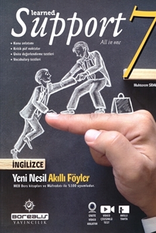 Borealis 7.Sınıf Learned Support All In One 7 Borealis Yayınları