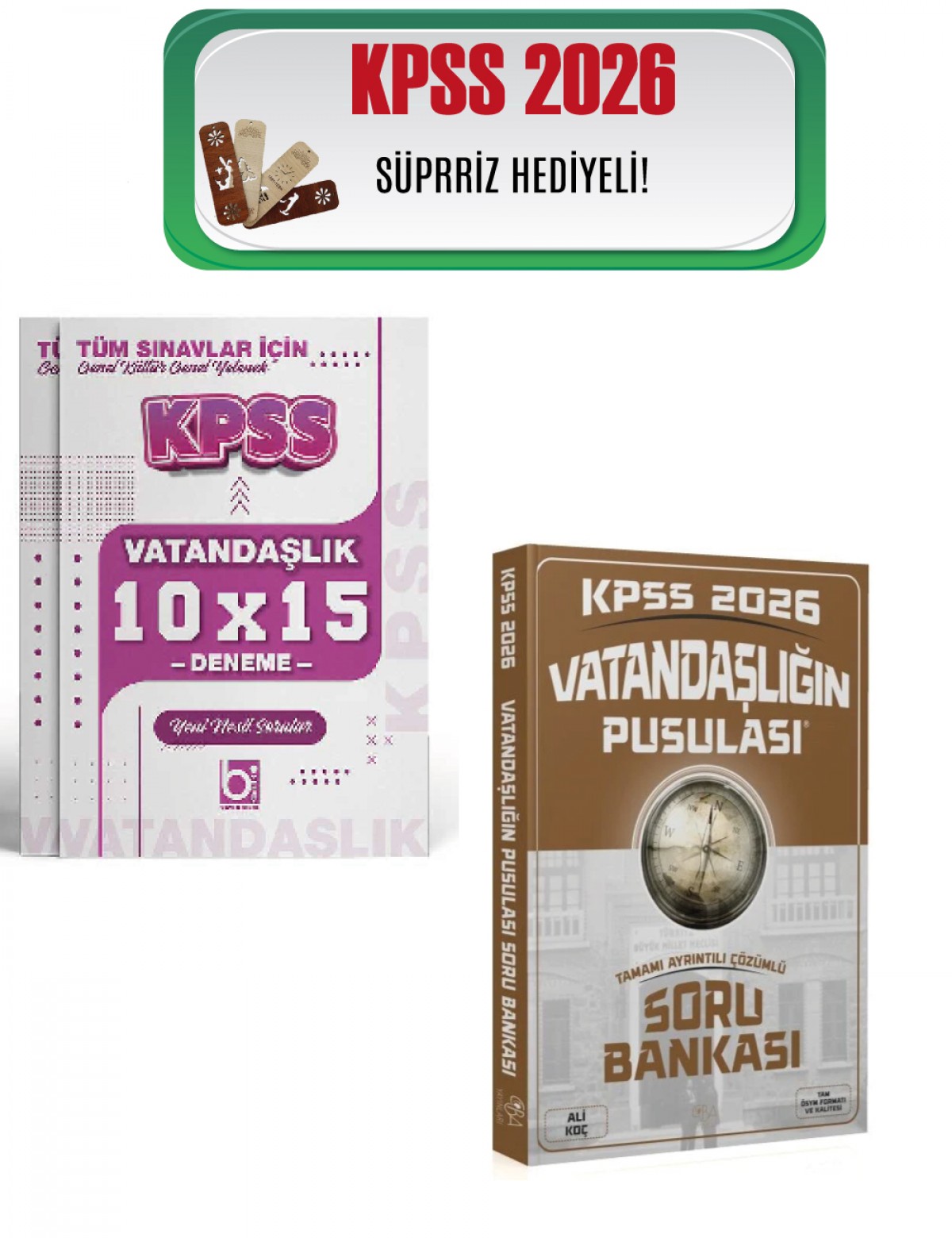 CBA 2026 KPSS Vatandaşlığın Pusulası Çözümlü Soru Bankası ve Deneme Seti Bigelio ve CBA Yayınları CBA 2026 KPSS Vatandaşlığın Pusulası Çözümlü Soru Bankası ve Deneme Seti Bigelio ve CBA Yayınları